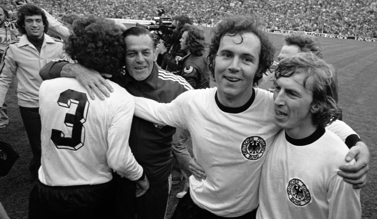 Franz Beckenbauer in 1974